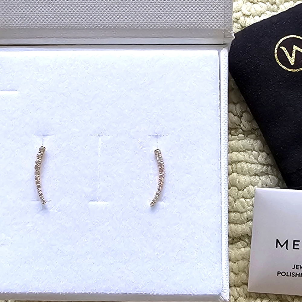 Mejuri climbing earrings